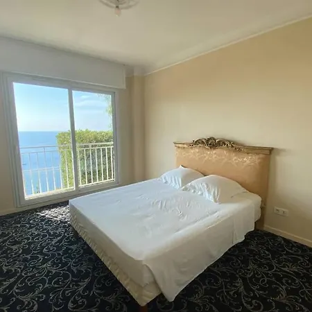 Villa Eze Bord De Mer, Panoramic Sea View, Terrace, Pool Eze