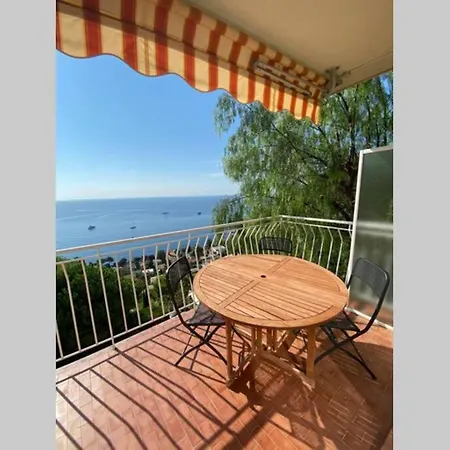 Villa Eze Bord De Mer, Panoramic Sea View, Terrace, Pool *